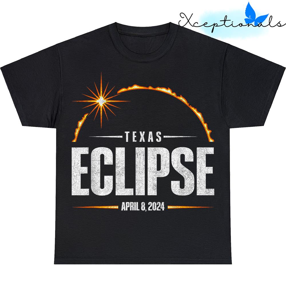2024 Total Solar Eclipse Texas Total Eclipse 2024 T Shirt
