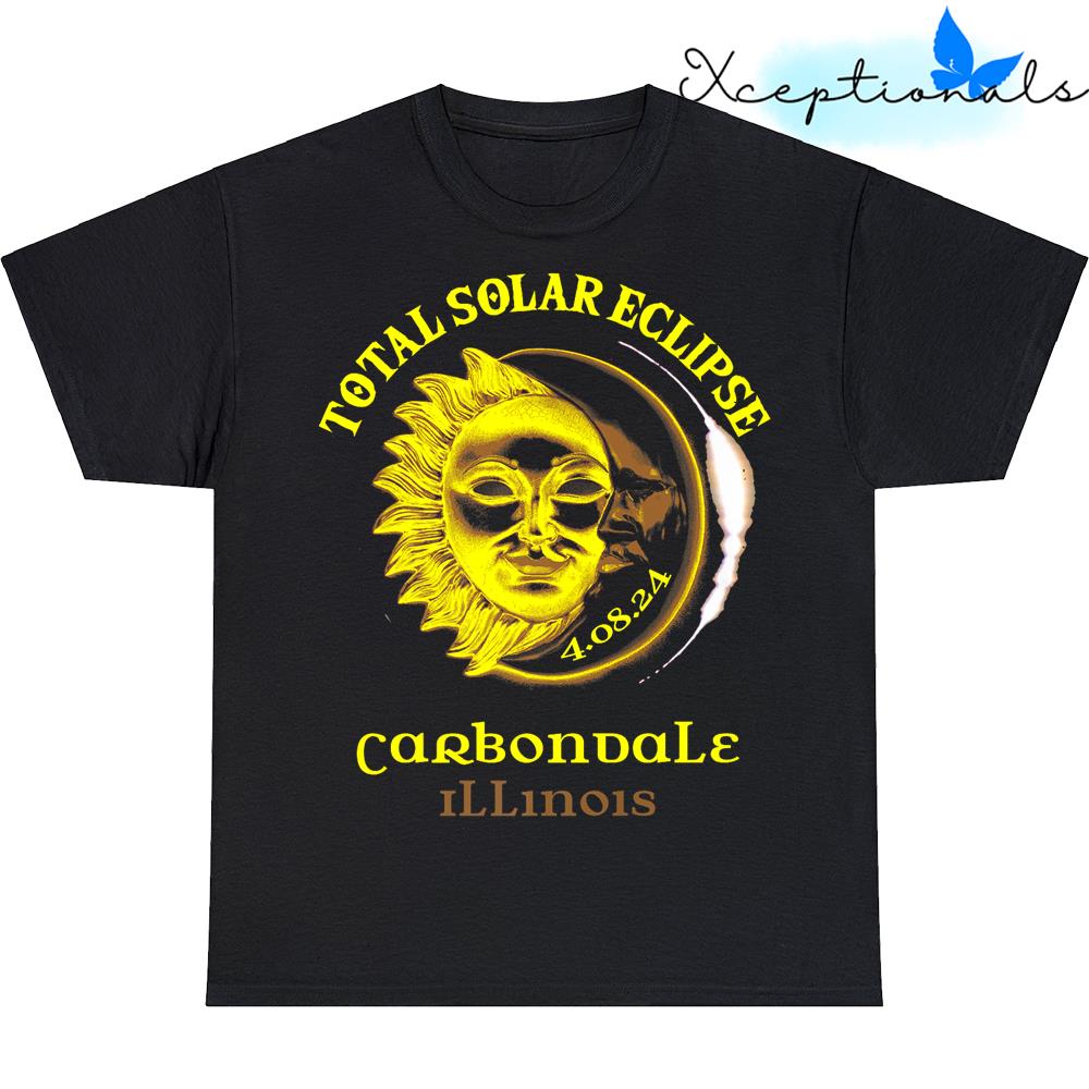 4.08.24 Total Solar Eclipse 2024 Carbondale Illinois T Shirt