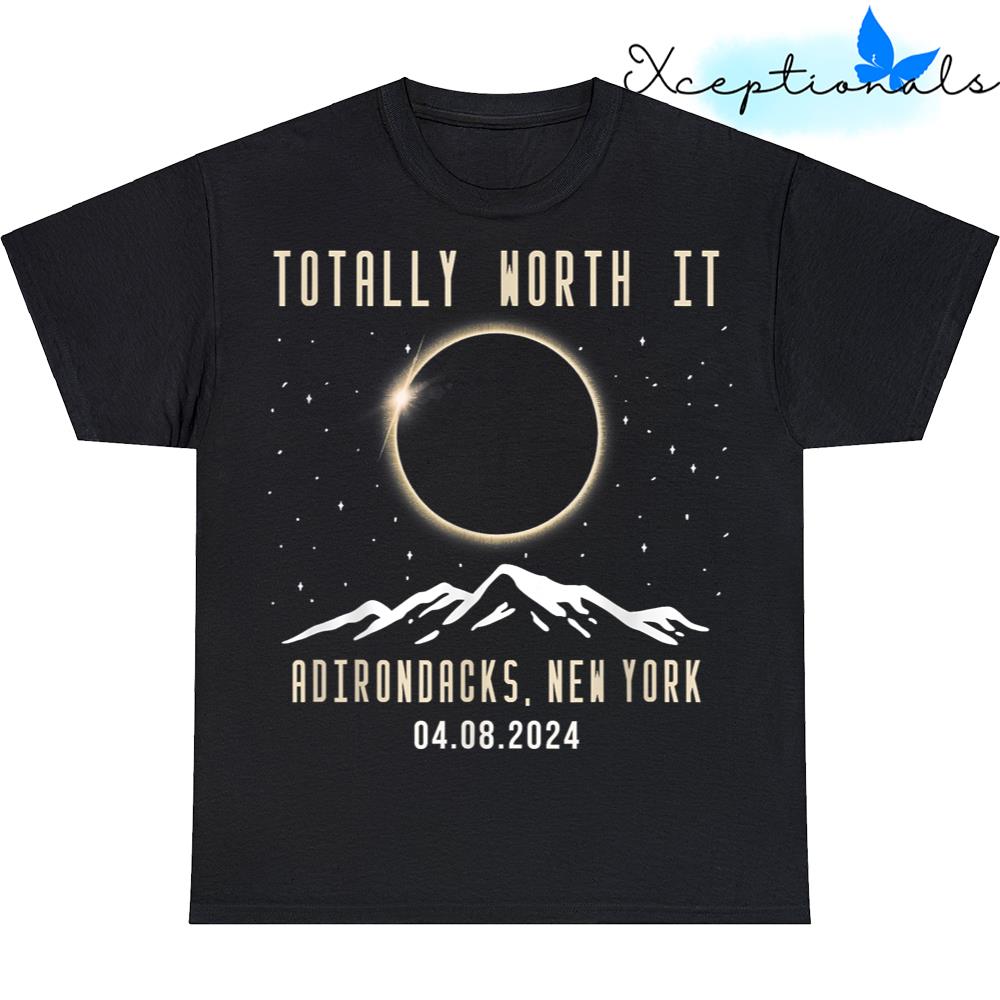 Adirondacks New York 2024 Total Solar Eclipse T Shirt