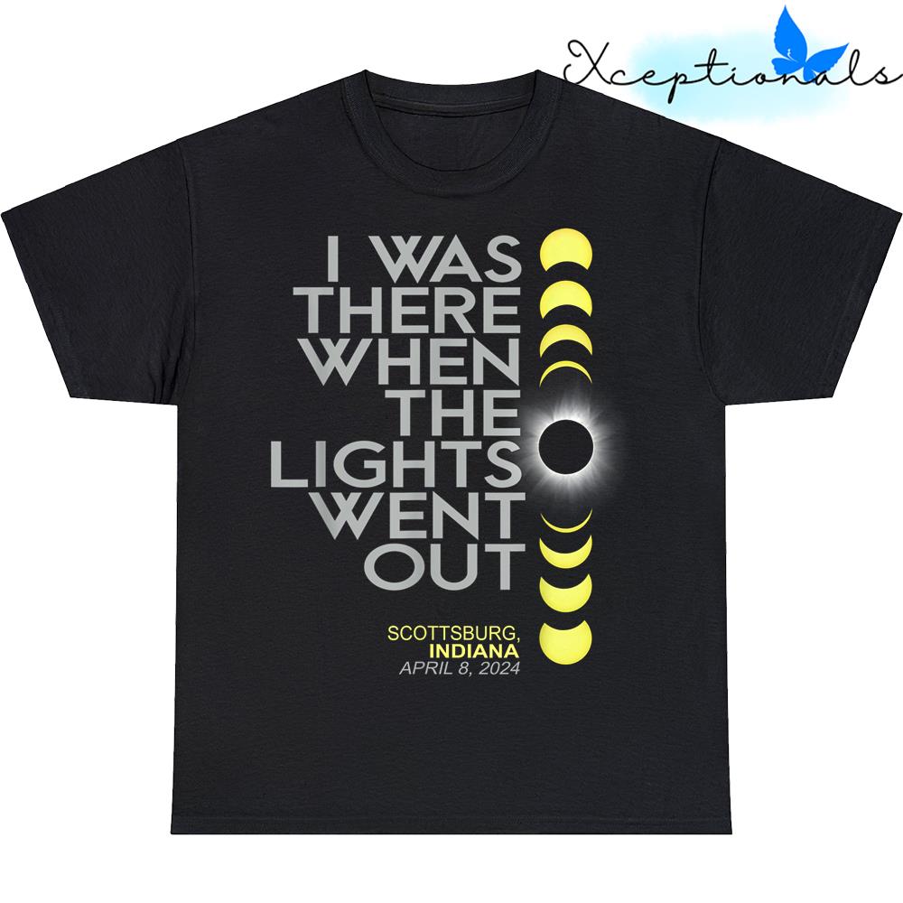 Scottsburg Indiana Total Solar Eclipse 2024 T Shirt