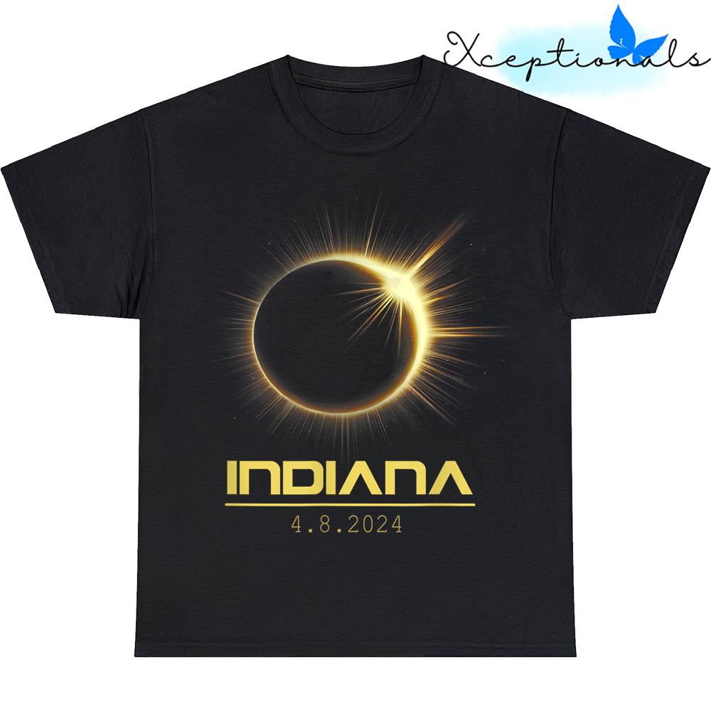 Solar Eclipse 2024 Usa Indiana Totality Solar Eclipse 2024 T Shirt