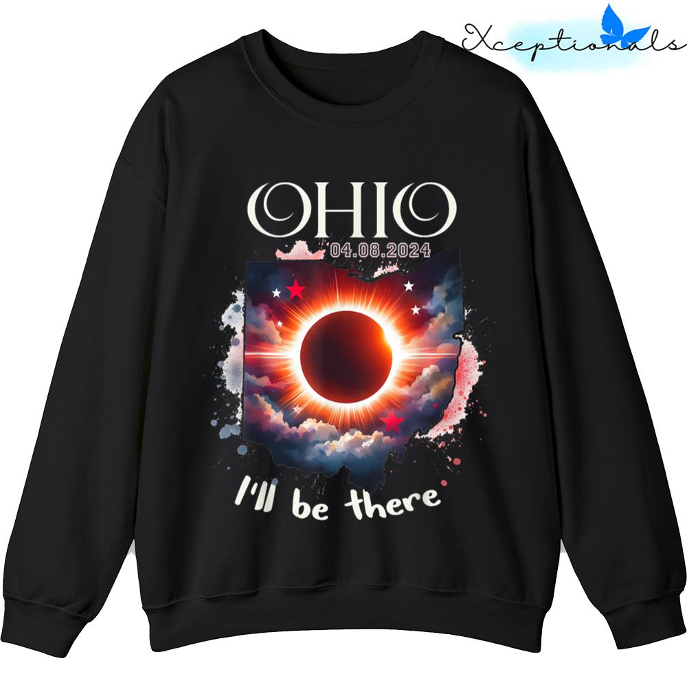 Total Solar Eclipse 2024 Ohio Sweater Sweatshirt