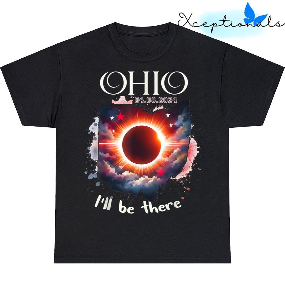 Total Solar Eclipse 2024 Ohio T Shirt