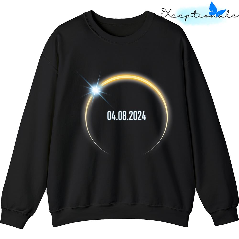 Total Solar Eclipse 4.8.2024 Sweater Sweatshirt